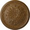 Ekena Millwork Luton Ceiling Medallion (Fits Canopies up to 1 1/8"), 15 3/4"OD x 5/8"P, Smokey Topaz Crackle CM16LUSTC - alternate 1
